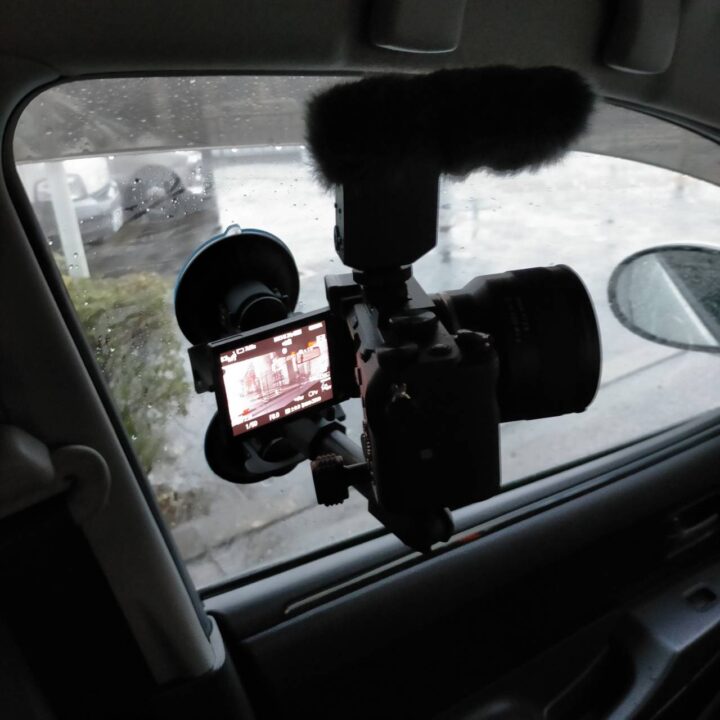 一眼レフカメラで車載ドライブ動画を撮影するマウント方法について | しょしょブログ