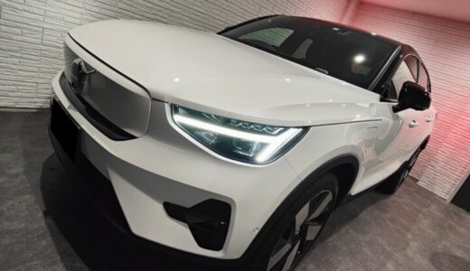Volvo C40 Recharge Twinが納車されました！補助金やサイズ感、バッテリー持ちをレビュー